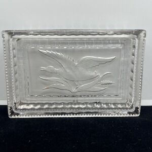 Vintage Glass Ashtray‎ Mallard Duck